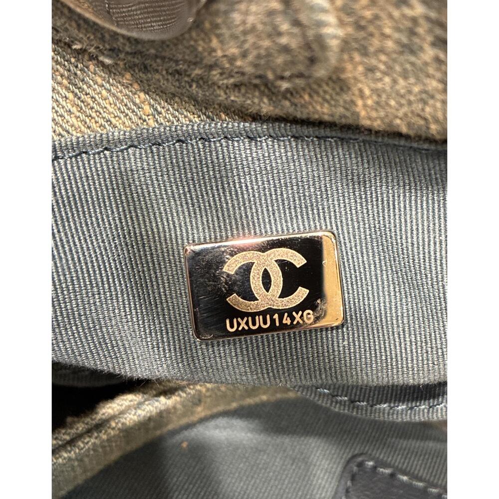 Chanel Deauville Nm Tote Denim Small #241977C40B - Picture 9 of 9